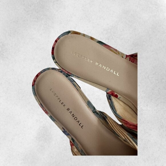 NWOT! Loeffler Randall - Butter Daphne Knot Flat Sandals - Picture 6 of 7